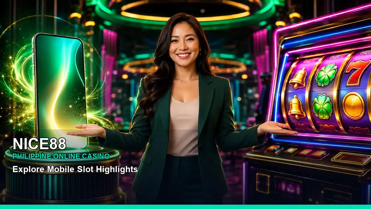 NICE88 casino app and game selection for Philippine players with featured game highlights